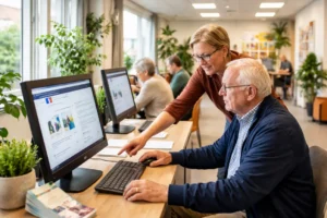 Gemeente plaatst publieke computers in wijkaccommodaties ter ondersteuning bij digitale dienstverlening